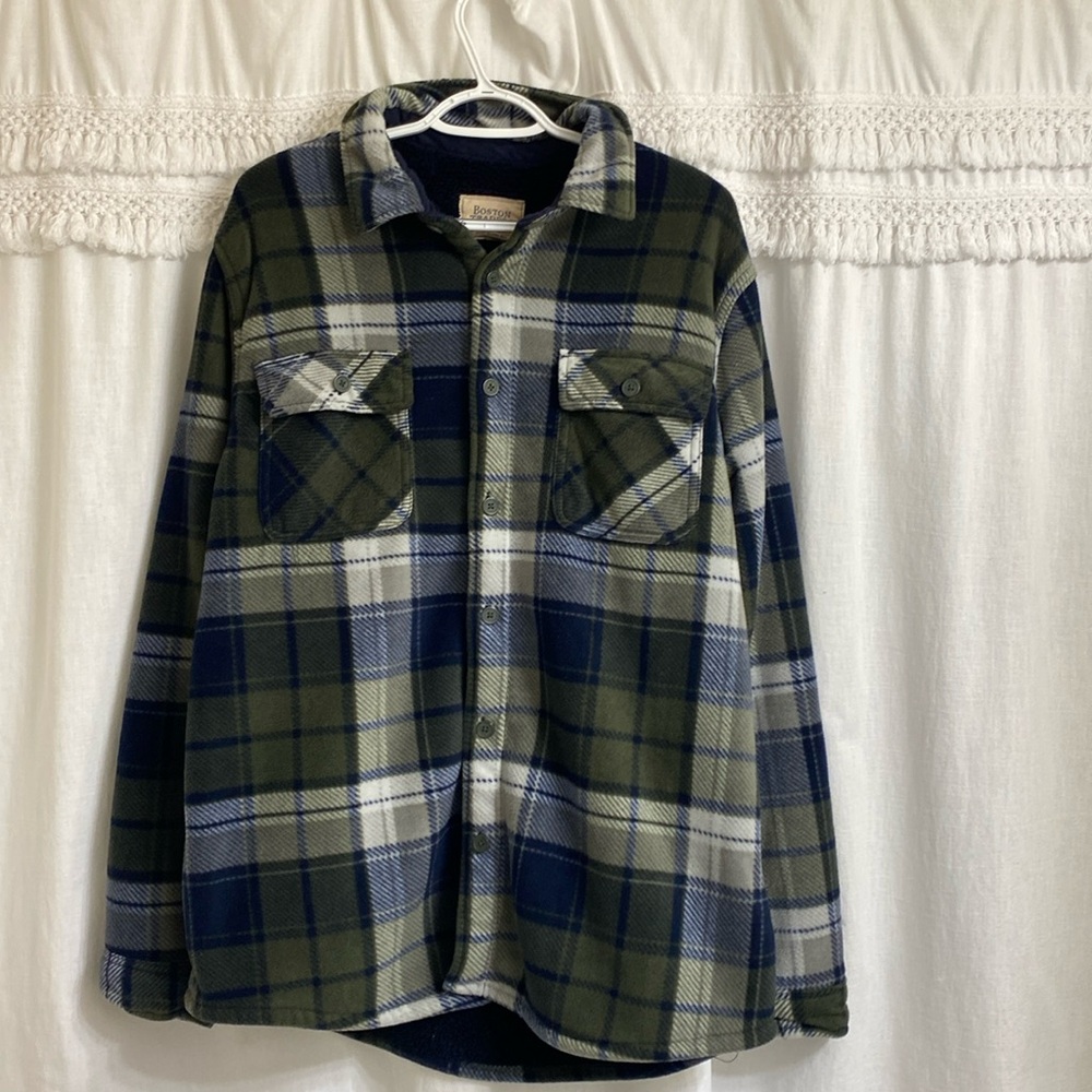 Boston Traders fleece shacket XL